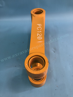 8076541 PC120 Komatsu Ekskavatör Bağlantısı Turuncu Çelik H Bağlantısı